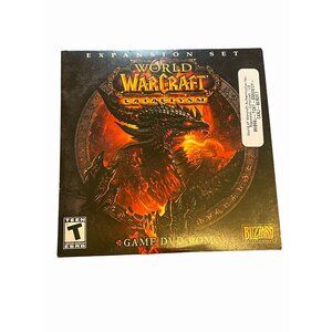 World of Warcraft: Cataclysm Expansion Set - Video Game PC disc